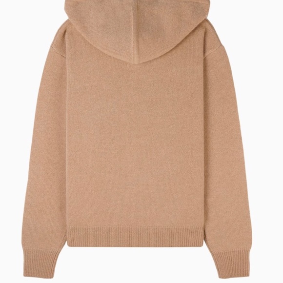 SPORTY & RICH - 2 Piece 100% Cashmere Tracksuit in Camel - MSRP - $675 BNWT - Picture 7 of 9